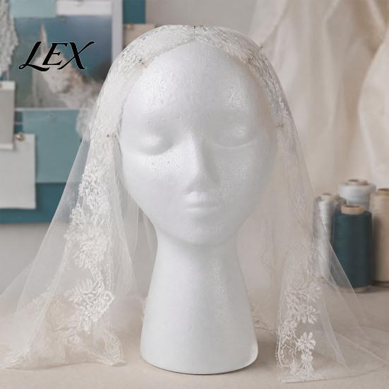 Foam Mannequin Head for Hats Wigs And Display, Lightweight Model with Stable Base Glasses Headwear Styling Photography Hat Holder Stand
