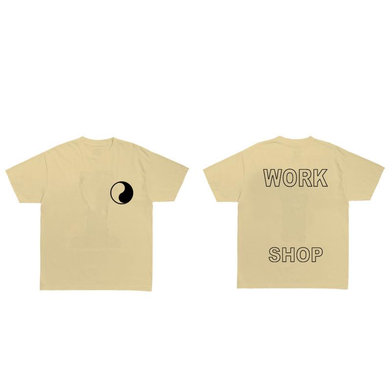 2025 New Arrivals Summer T Shirt Men Women Our Legacy Brand 100% Cotton T-Shirt Tai Chi Work Shop Letter Print Tee Shirt