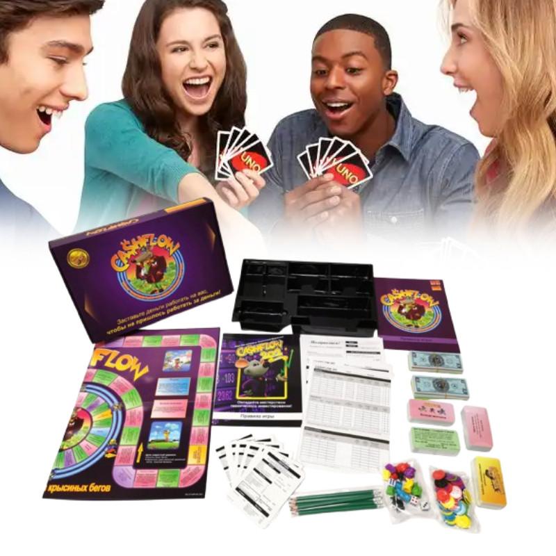 Денежный поток Карточная игра Инвестиции Финансовая Для семьи и друзей