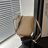 Chic Women's Small Square Bag Stylish 2024 Pu Leather Crossbody Bag With Zipper
