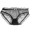 1 шт. Новые женские кружевные трусики тонкие женские из чистого хлопка с промежностью нижнее белье летние сексуальные прозрачные трусики для девочек