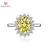 Opening Resizable Rings For Women Zircon Engagement Party Fine Jewelry Gift