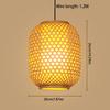 Woven Rattan Pendant Lamp Braided Wicker Chandelier Home Decor Ceiling Light  Restaurant
