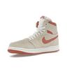 Air Jordan 1 High Zoom Comfort 2 Sail Burnt Sunrise Мужские кроссовки Кремовый Терра-Розовый DV1307-102