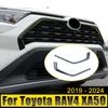 For Toyota RAV4 XA50 2019 2020 2024 2024 2024 2024 Hybrid Car Front Grille Trim Decoration Racing Grills Frame Cover Stickers