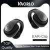 VAORLO Беспроводные наушники-клипсы для бесконтактного ношения с низкой задержкой и микрофоном, поддержка сопряжения TWS, шумоподавление