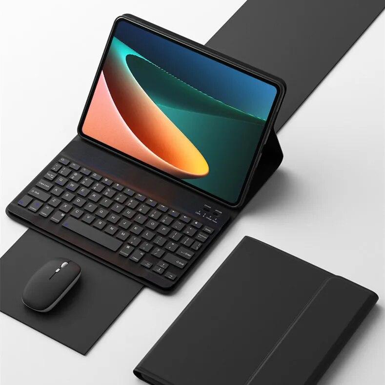 Чехол с клавиатурой для Mi Pad 6, чехол для Xiaomi Pad 6 2023, для Xiaomi Pad 5 Pro, 11 дюймов, Redmi Pad, 11 дюймов, чехол для планшета, клавиатура Teclado Funda