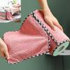 Kitchen Cleaning Coral Velvet Towel Rag ,Of Household Super Absorbent Microfiber Towels, Non-Stick Oil Washing Cloths, Tableware Cleaning Tools