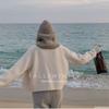 Pullover Hat Ear Protection Hat Beanie Hat Winter Cap Creative Knitted Scarf  Outdoor