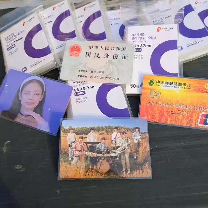 Photocard Holder Photo Card Supplies Transparent Scratch-free Kpop Binder Photocards Card Protective Cover Photographs Album