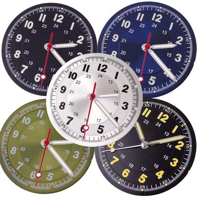 Зеленый Циферблат 29 мм без логотипа для механизма NH35 NH36 Винтажный циферблат для мода дайверских часов Запасные части