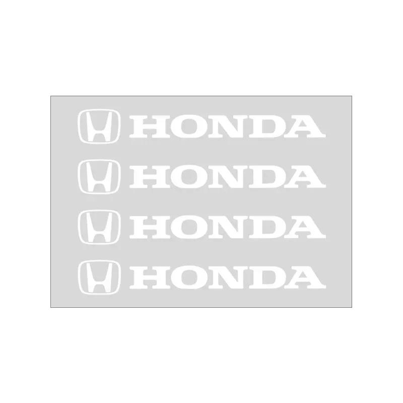 2025 Hot 4Pcs Car Door Handle Stickers Tire Rear View Mirror Decals Decoration For Honda Civic Inspire Accord FIT HRV CRV Odysse