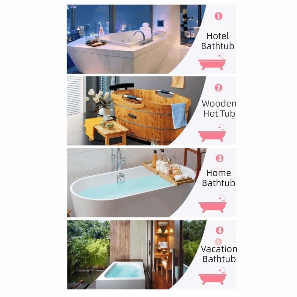 10PCS Individually Bathtub Soaking Bags Oversized Hotels Bathtub Liner for Home