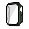 Glass+cover For Apple Watch 9 Case 45mm 41mm 44mm 40mm 42mm 38mm Accessories Plated Screen Protector iWatch series 6 5 3 se 7 8