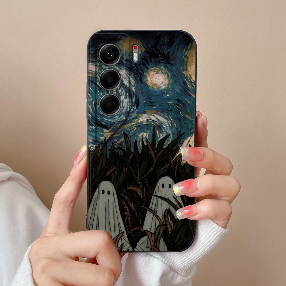 Чехол для телефона Tecno Camon 40 Pro Милые животные Мягкая задняя крышка Жидкий силиконовый корпус для телефона Camon40 Pro 4G 5G Защита от падения Funda