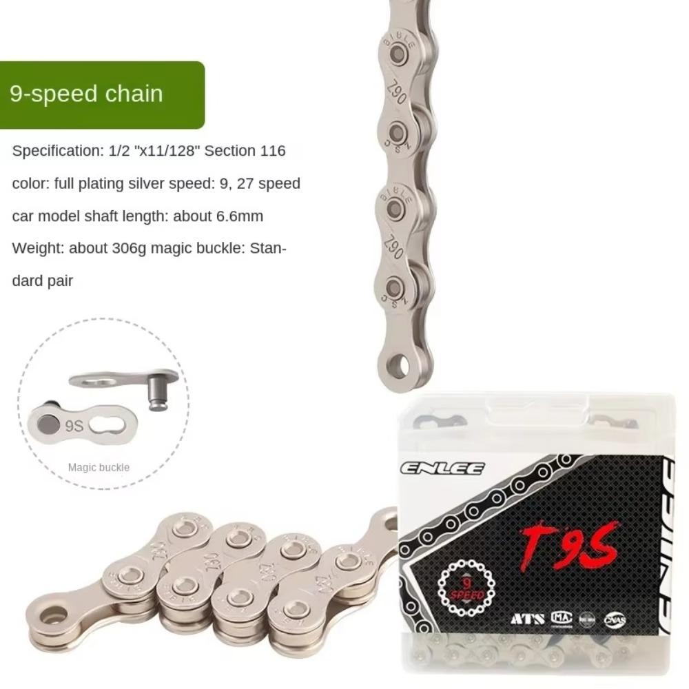Gold Silver Bicycle Chain 8 9 10 11 12 Speed Cycling Accessories New MTB Road Bike Chains