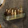Bathroom Shelf Space-saving Adhesive Shower Rack Durable Wall Mount Bathroom Storage Organizer for Home