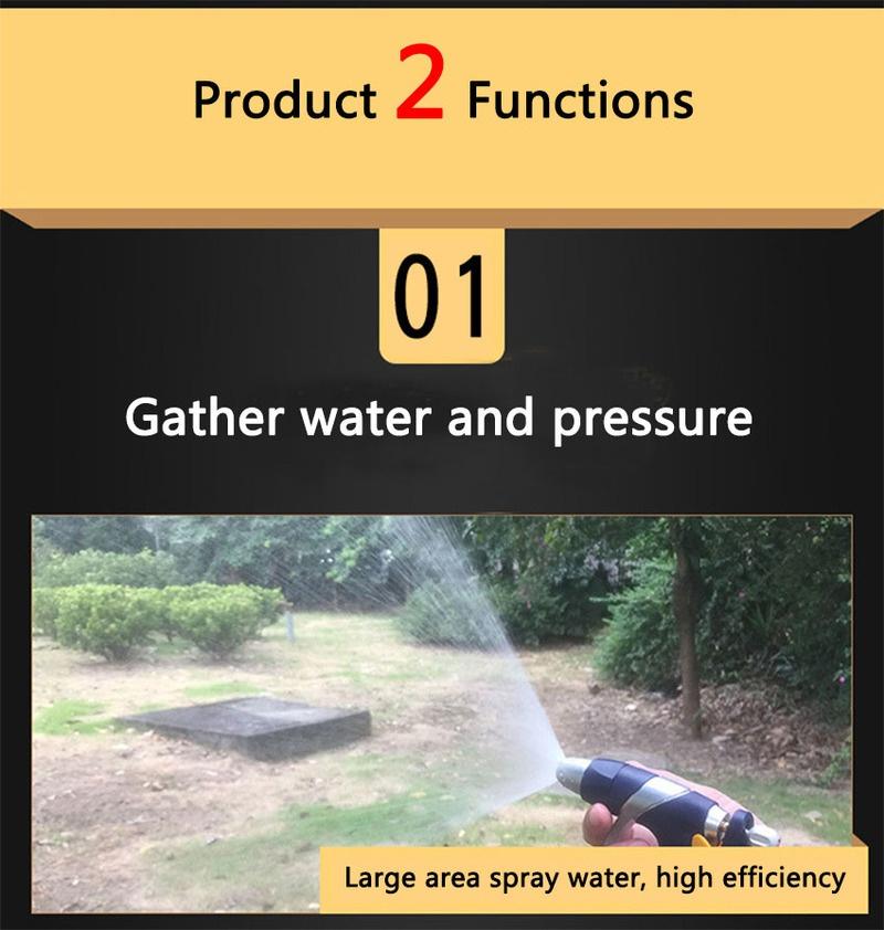 Новый очиститель для садовой мойки, автомобильный распылитель высокой мощности и шланга, распылитель воды