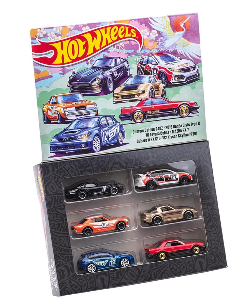 Hot Wheels Японская автомобильная культура Мультипак многолетняя и HLK49 [3 вверх]