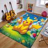 Мультяшный Покемон Аниме 3D Ковер Коврик для Дома Гостиной Спальни Дивана Прихожей Декор, Коврик для Детской Игровой Зоны Нескользящий Напольный Коврик Подарки