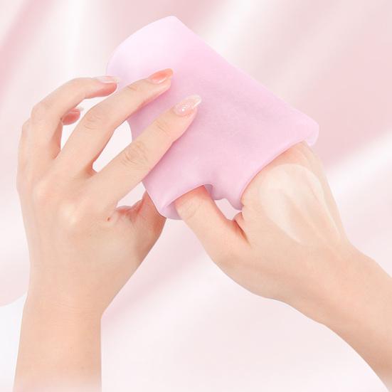 2 пары увлажняющих перчаток, водонепроницаемые, многоразовые, герметичные, эластичные, восстанавливающие, смягчающие сухие потрескавшиеся руки, женские, лосьон-гель, спа-перчатки