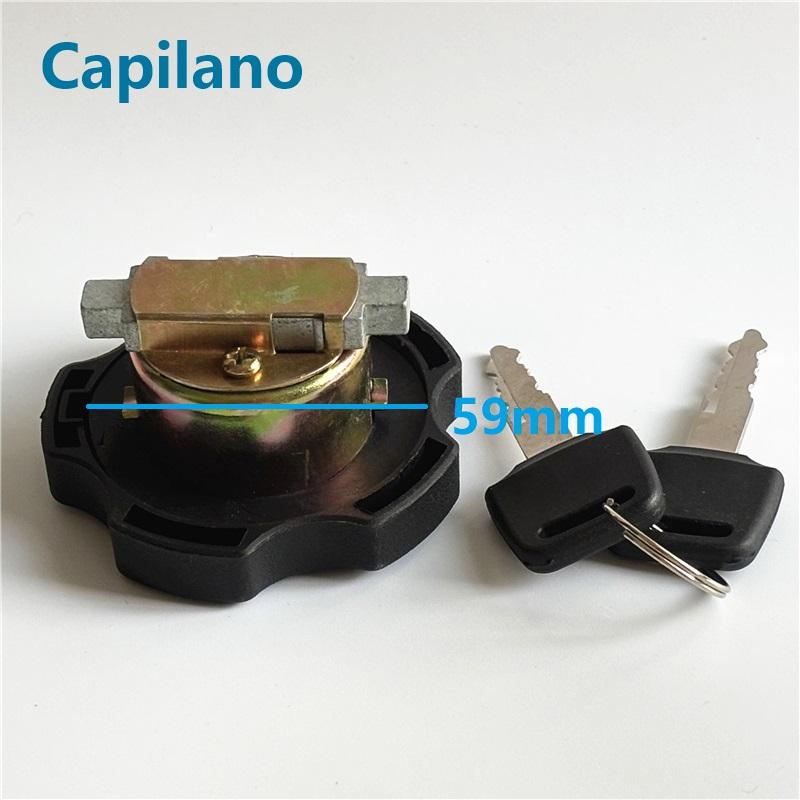 Motorcycle tank cap Key Lock kit for Suzuki Tibetan mastiff 200cc Qingqi DR200 QM200GY GS200 GXT200 spare parts