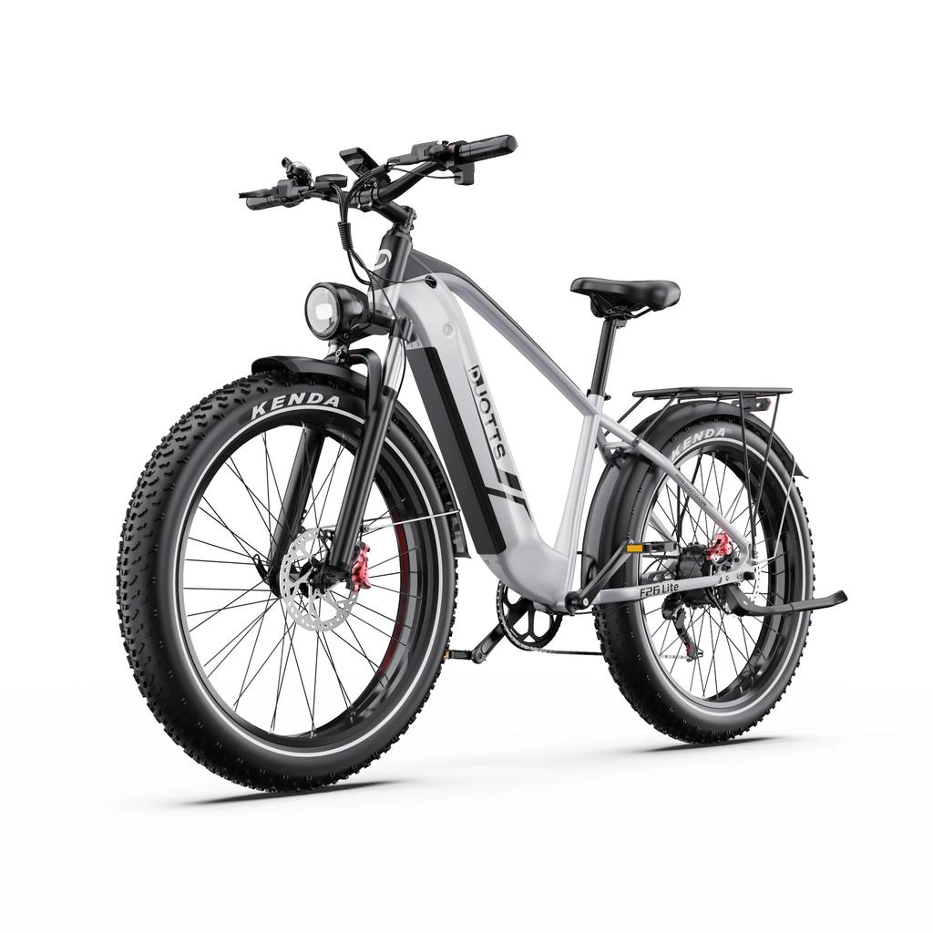 Электровелосипед DUOTTS F26 Lite Пиковая мощность 750 Вт 48 В 18 Ач Гидравлические тормоза Электровелосипед 26-дюймовые широкие шины Вездеход Электровелосипед
