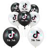 Привлекательный латексный шар в стиле TikTok для ярких украшений на день рождения