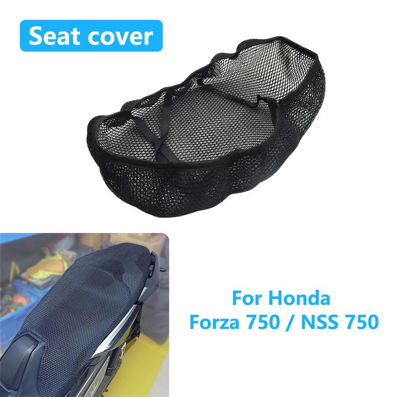 For Honda Forza750 NSS750 NSS 750 -2024 Motorcycle Seat Cover 3D Mesh Fabric Seat Non-Slip Heat ulation Protect Cushion