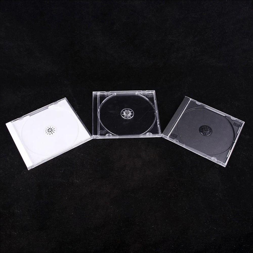 Полупрозрачный диск CD-бокс Защита от пыли Хранение одного диска Защитный чехол для CD Магазин домашнего кинотеатра