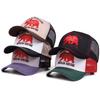 Новая Бейсболка Stetson Красный Медведь Тракерная Кепка Для Активного Отдыха На Улице Шляпа От Солнца Повседневная Одежда Дышащая Кепка Сетчатая