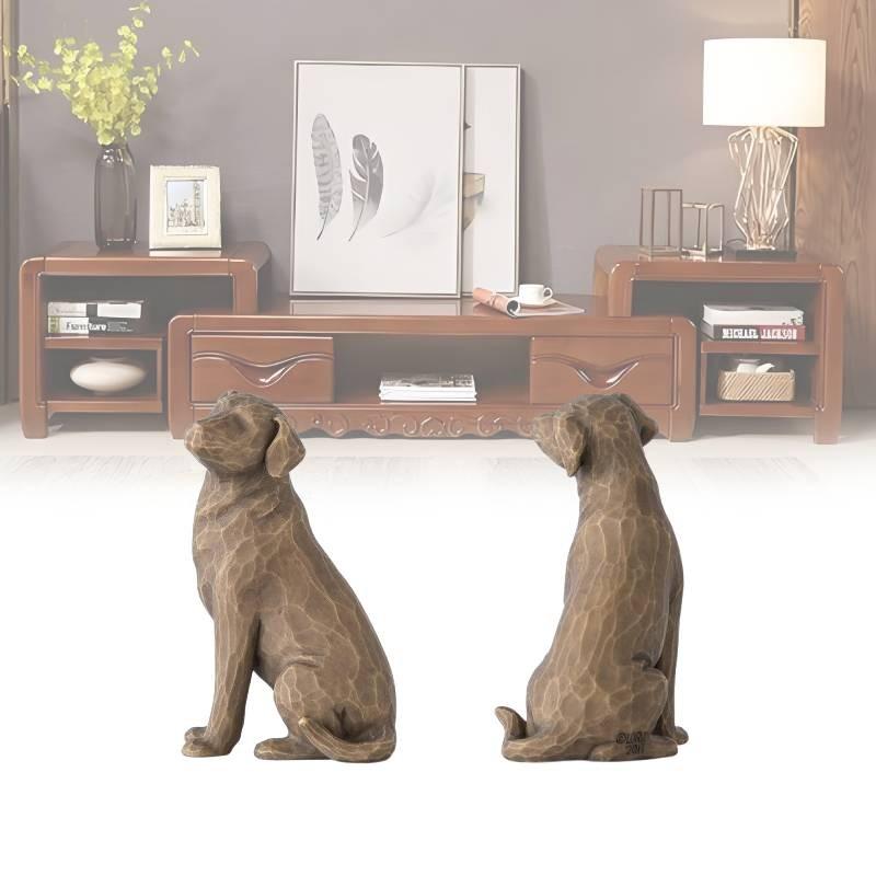 Love Willow Tree My Dog Dark Figurine Resin Multi Colour Desktop Toy Ornament