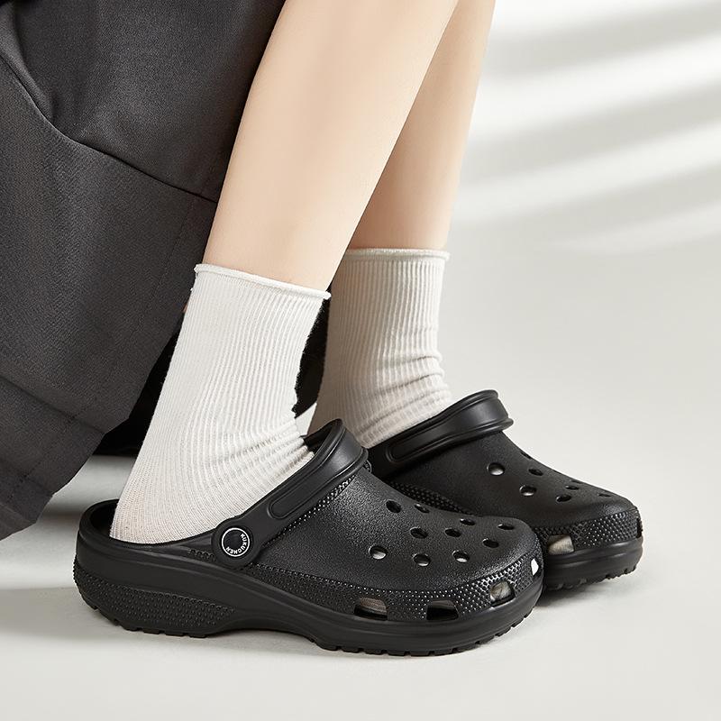 Звездные Crocs Сандалии для пляжа с поддержкой свода стопы, нескользящие, для женщин и мужчин, Большие размеры, Не впитывающие запах, Для улицы