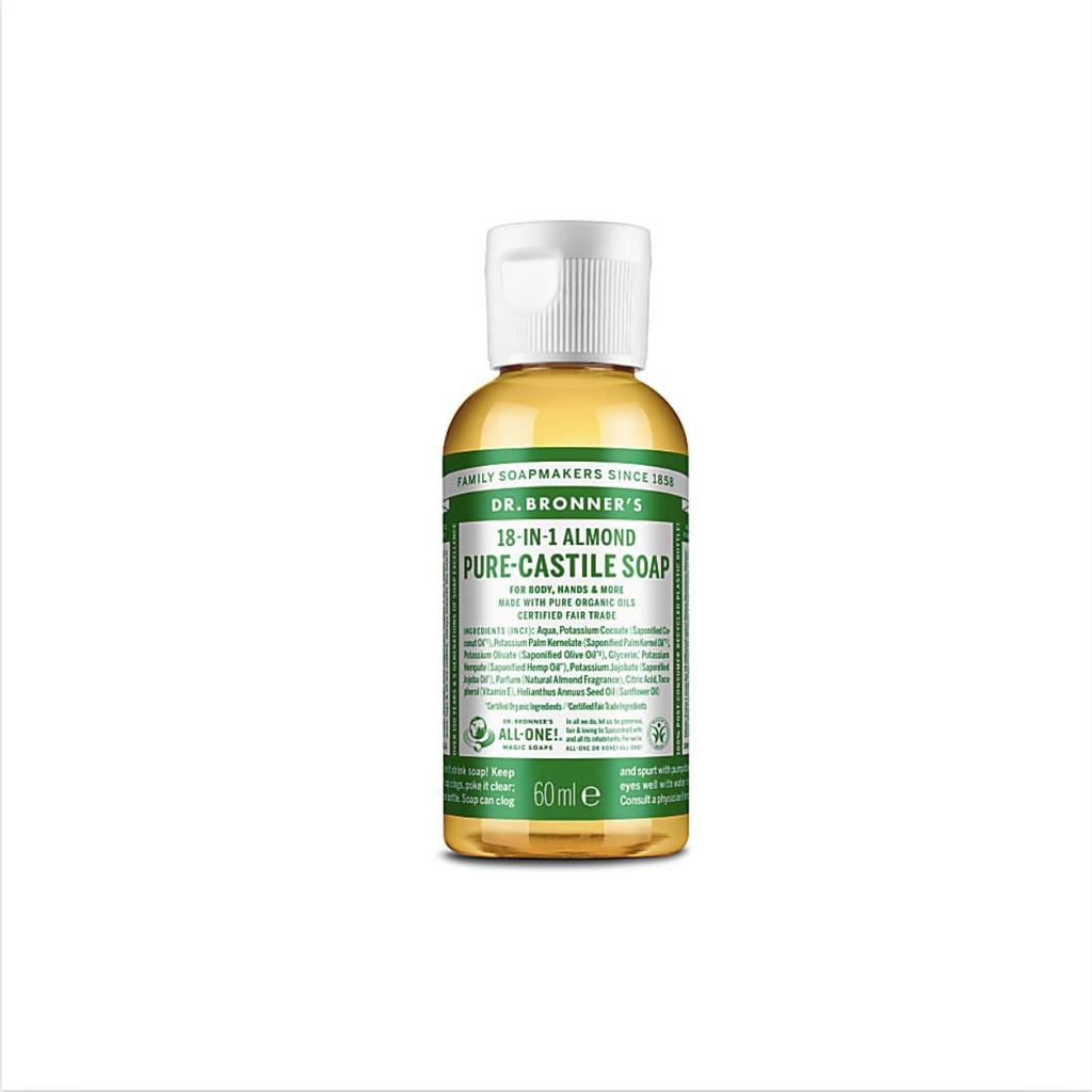 [Dr.Bronner's] Чистое кастильское мыло 60 мл 12 ароматов