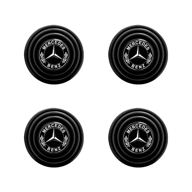AABID1 Car Door Trunk Sound Insulation Pad Shock Absorption Gasket Caps For Mercedes Benz C200 C230 C240 C250 C280 C300 C320 C350 C400