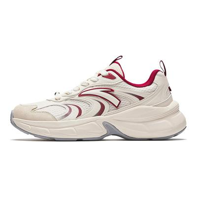 Галактика Нескользящие Износостойкие Низкие Повседневные Кроссовки Мужские Белый Красный 912618839-1