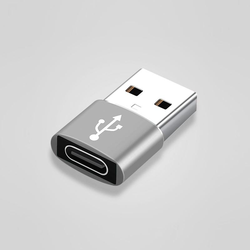 FONKEN Адаптер USB 3.0 TO Type C 3.1, зарядное устройство для ноутбука, USB-папа к USB C, женский конвертер для зарядки телефона, разъем USB-кабеля для наушников