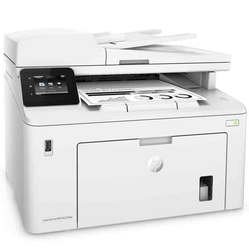 HP Беспроводной монохромный лазерный МФУ M227fdw, штекер CN (адаптер в комплекте)