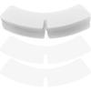 Collar Enhancement Shirt Collar Supports Transparent 100Set