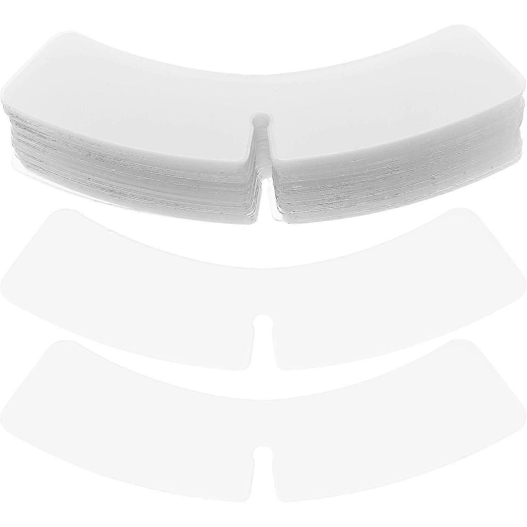 Collar Enhancement Shirt Collar Supports Transparent 100Set