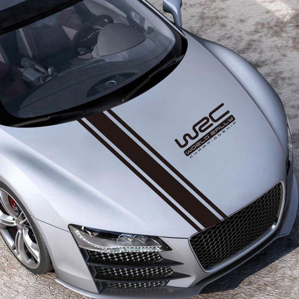 Vinyl Stickers Auto Modified Body Sticker Car Hood Covering Film Hood Car Sticker Stripe Stickers
