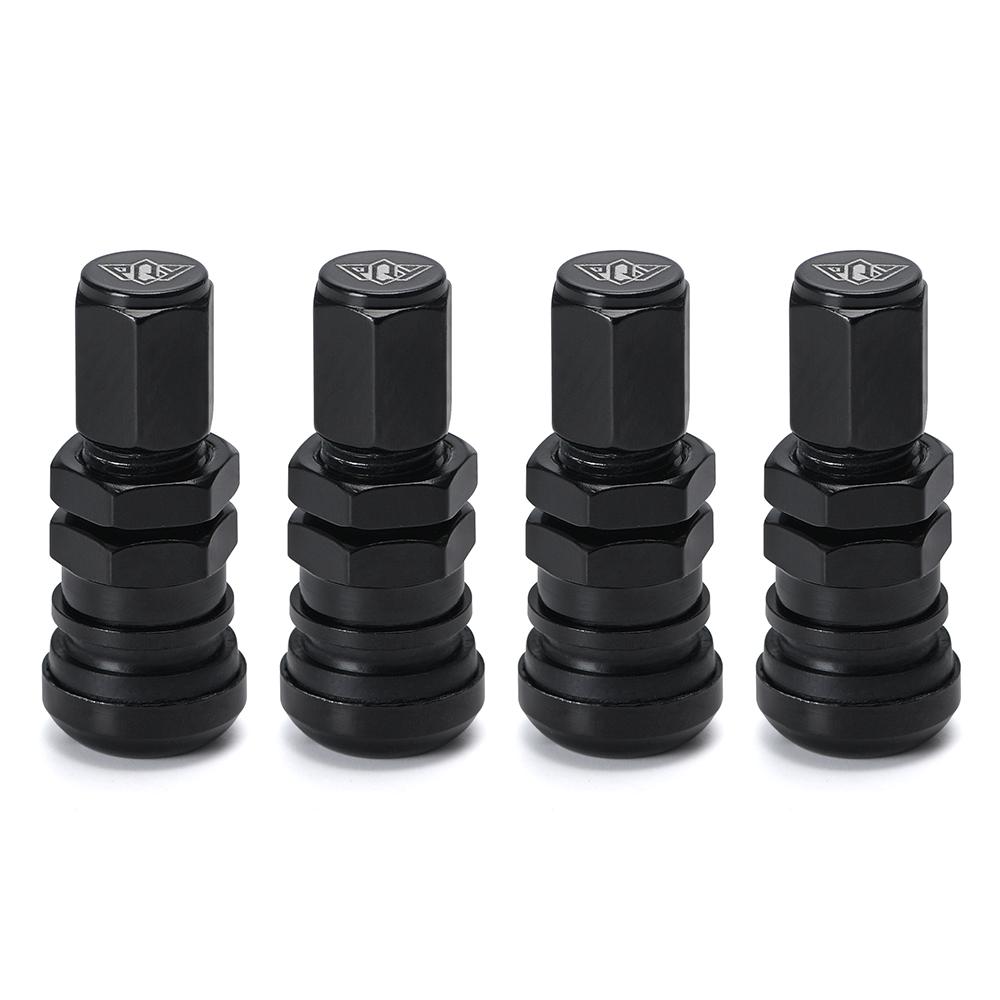 4pcs / Set Universal Motorcycle Car Wheel Tubeless Tire Valve Air Caps for Tire Valve Stem Aluminum Metal Air Valve Stem