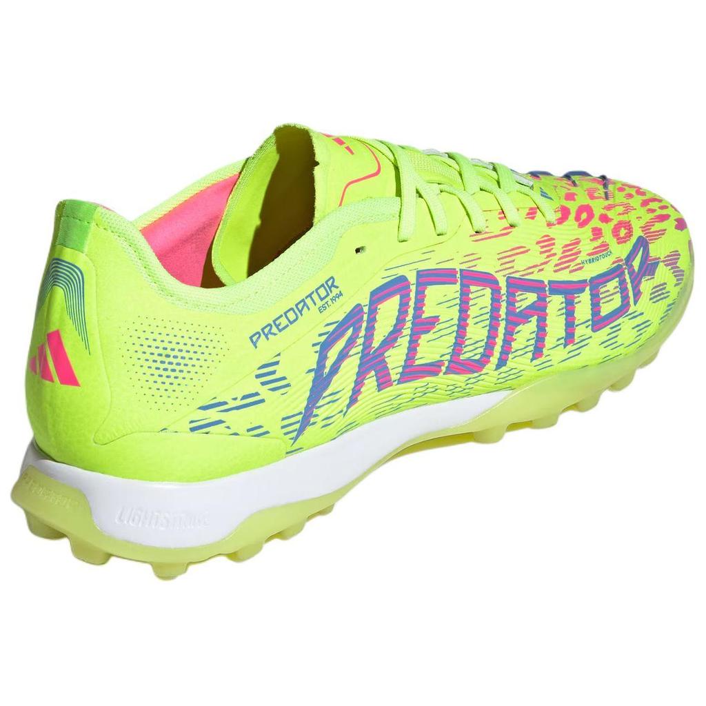 Adidas Predator Pro Comfortable Durable TF (Rubber Studs) Non-Slip Wear-Resistant Soccer Shoes Unisex Soccer Shoes Lemon-Yellow ID3763