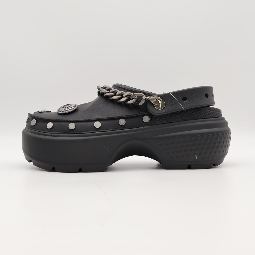 210688-001 crocs Сабо Stomp с украшениями Черный