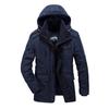 Winter Two-piece Set with Detachable Inner Liner Cotton Jacket, Middle-aged Men's Winter Clothes, Pure Cotton Jacket, Warm Large Cotton Jacket
