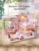 (t-FREAK) Dollhouse Handmade Kit Set Miniature Tranquil Life