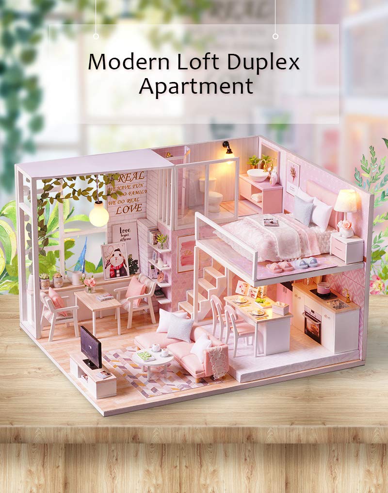 (t-FREAK) Dollhouse Handmade Kit Set Miniature Tranquil Life