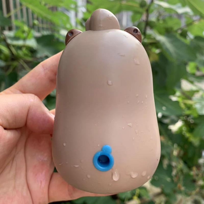 Забавная Капибара Пластиковый Водяной Пистолет Розыгрыши Практичные Шутки Водные Игрушки Милая Капибара Игры на Открытом Воздухе Бассейн Брызгалки Водные Игрушки
