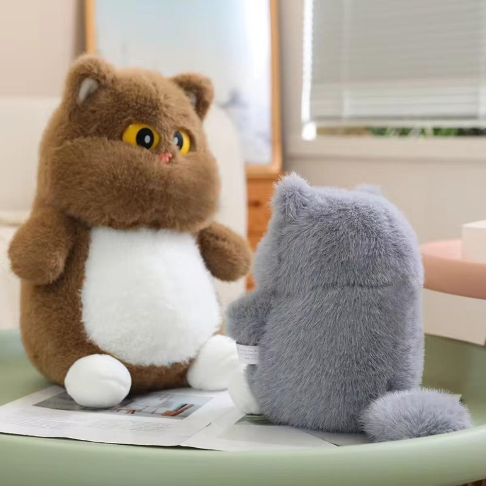 Soft Stuffed Animals Dolls 23/35cm Pillow Birthday Gift Cartoon Big Eyes Cat Plush Toys