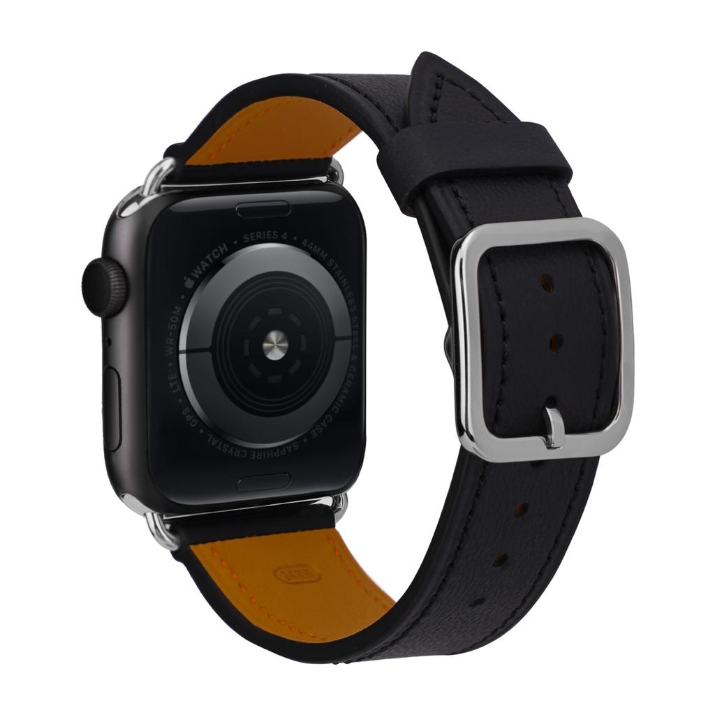 Простой кожаный ремешок для часов первого слоя 49 мм, замена для Apple Watch Ultra всех серий, премиальный аксессуар для браслета